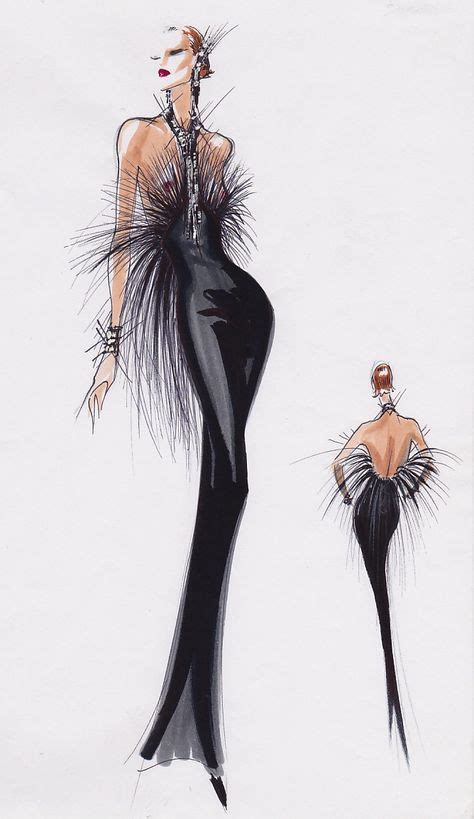 73 idées de Croquis haute couture .